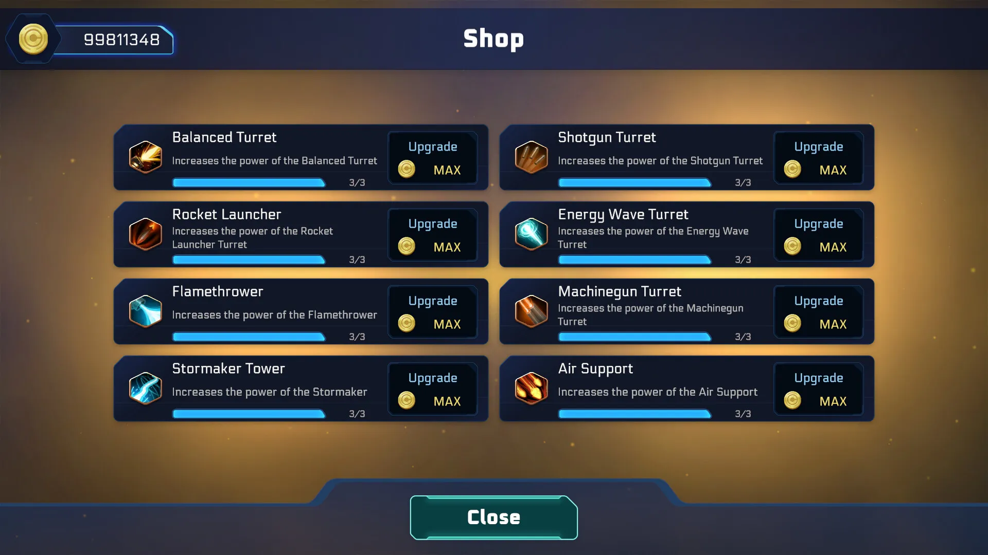 Halftime Builders : boutique d’améliorations des tourelles